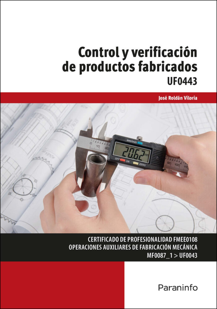 Control y verificación de productos fabricados