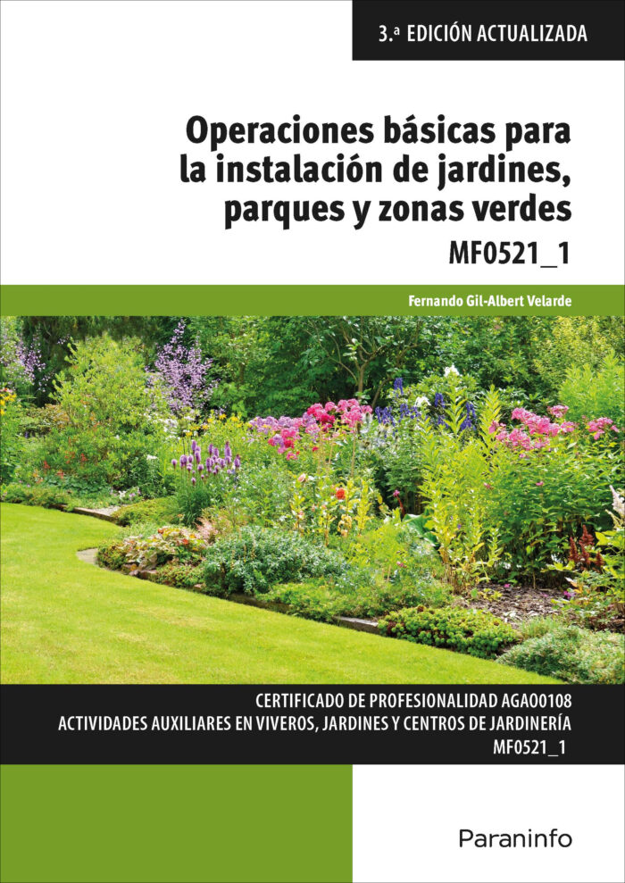 Operaciones básicas para la instalación de jardines