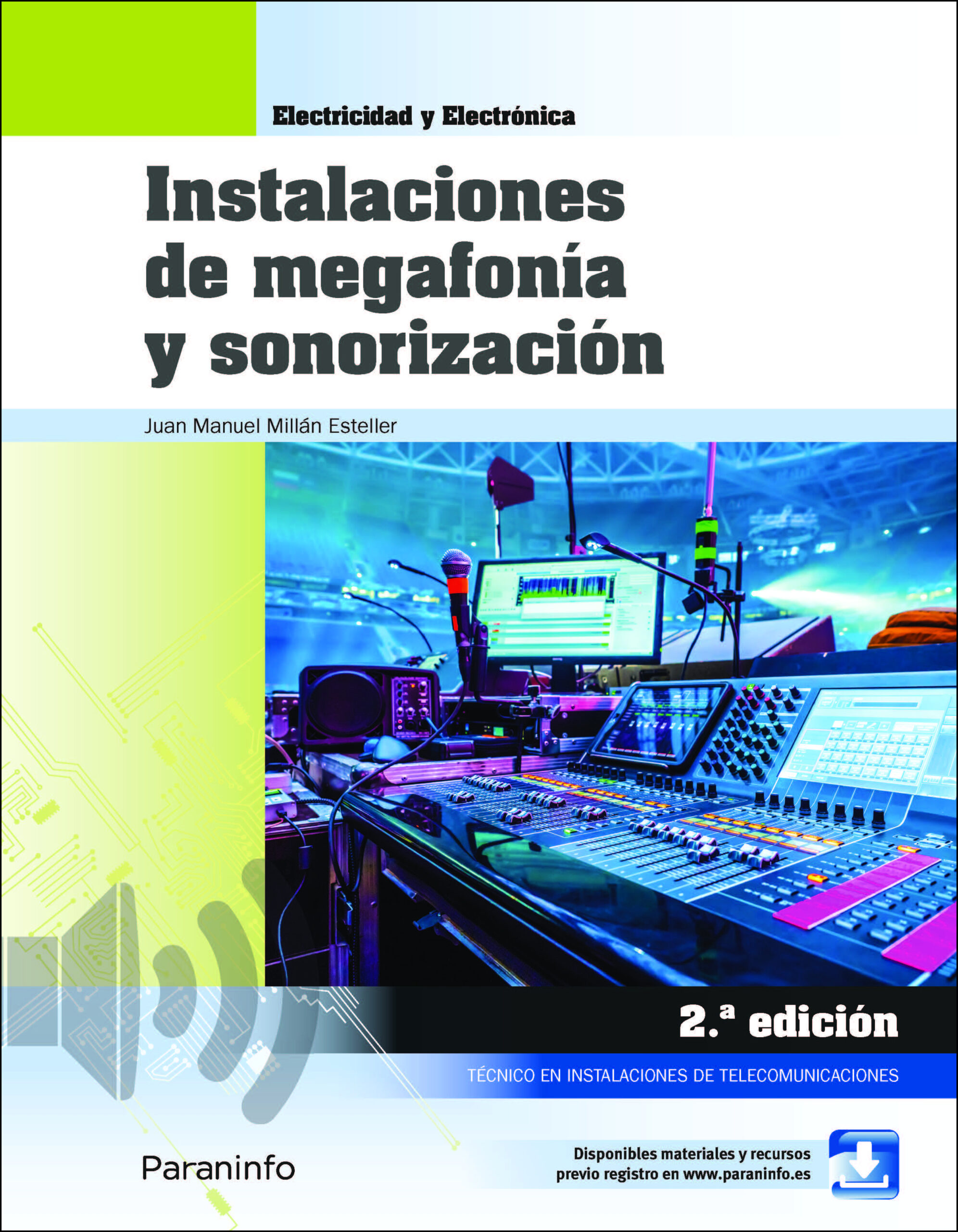 Instalaciones de megafonía y sonorización 2.ª edición 2022