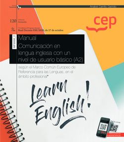 Manual. Comunicación en lengua inglesa con un nivel de usuario básico (A2)