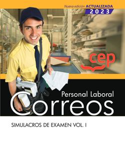 Personal Laboral. Correos. Simulacros de examen. Vol. I