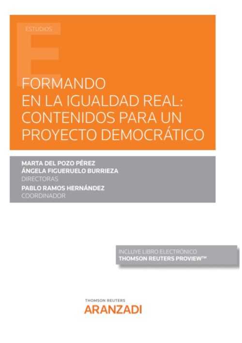 Formando en la igualdad real: contenidos para un proyecto democrático (Papel + e-book)