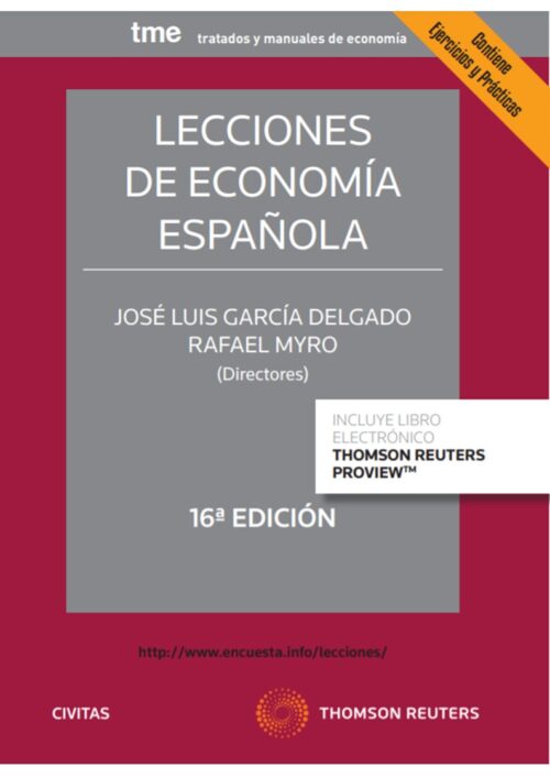 Lecciones de economía española (Papel + e-book)