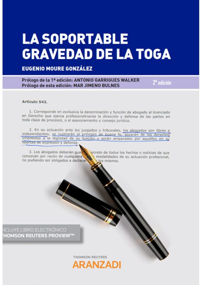 La soportable gravedad de la Toga (Papel + e-book)