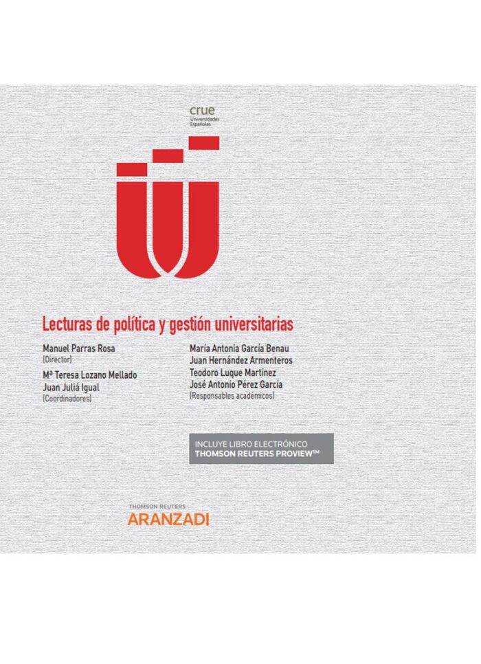 Lecturas de Política y Gestión Universitarias (Papel + e-book)