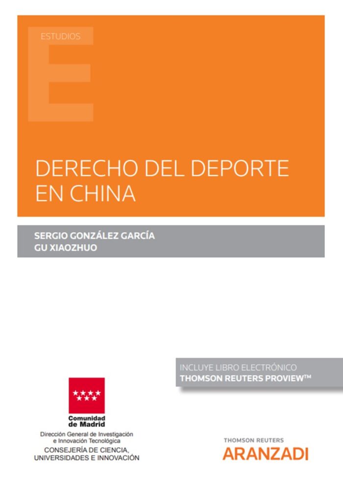 Derecho del deporte en China (Papel + e-book)